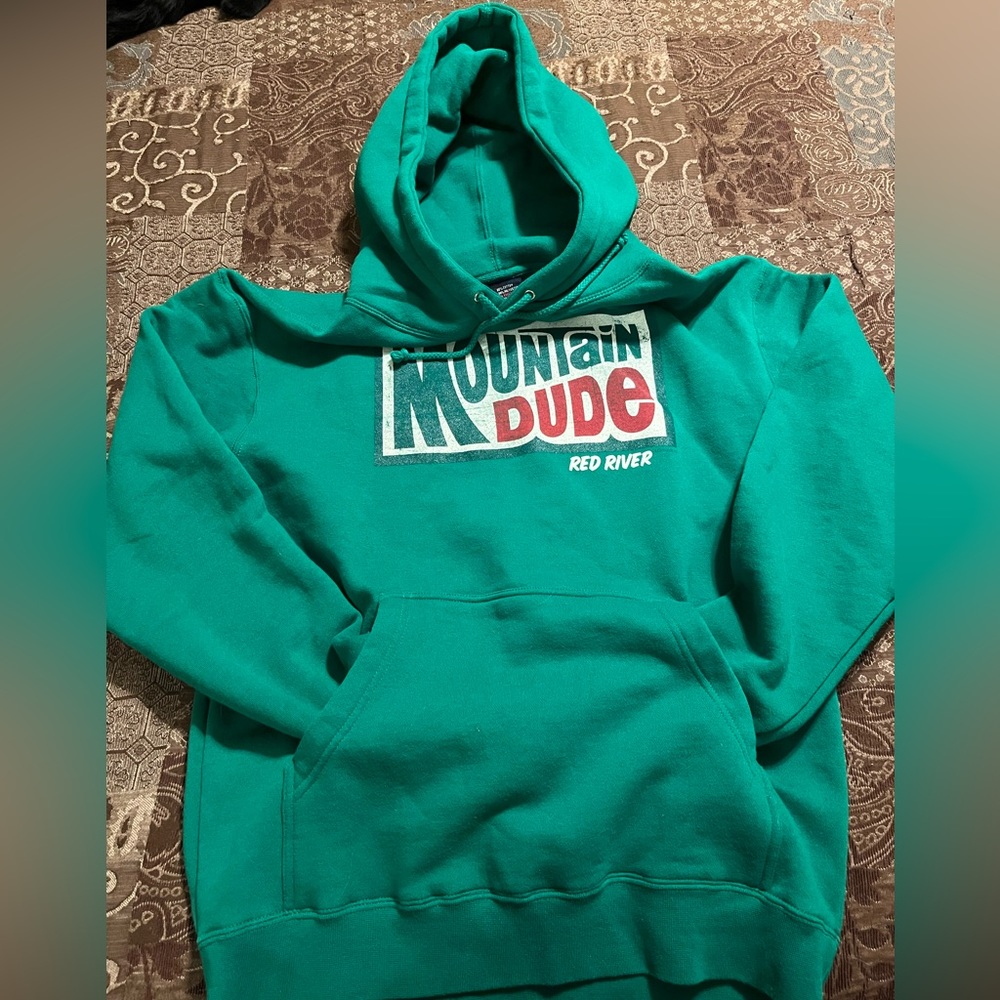 Men or woman’s Mountain Dew sweatshirt hoodie